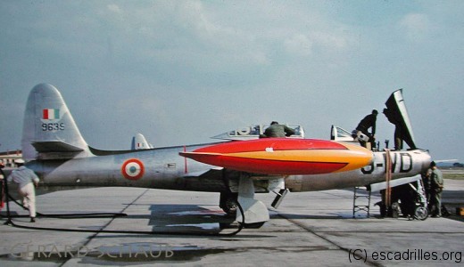 Le 1/9 Limousin va voler à peine 1 an sur F-84G