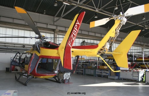 EC145 9050 F-ZBPY à Garons (en maintenance) le 16.09.2007