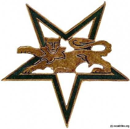 L'insigne du 5ème escadron, celui des pilotes supersoniques de Tours