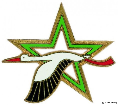 L'insigne de l'Ecole de Chasse et de la BA 705