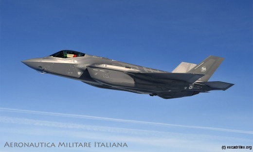 Le F-35A 32-01 du 8e Grupo de l'AMI