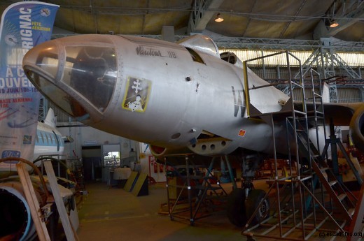 Le Vautour IIB 636, en cours de restauration