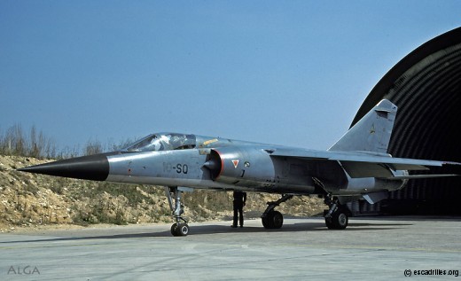 Le 1/10 Valois utilisa le Mirage F-1C de 1981 à 1985