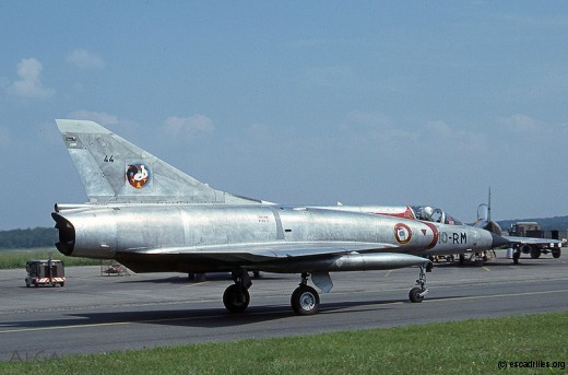 Mirage IIIC du 2/10 Seine vu en août 1977