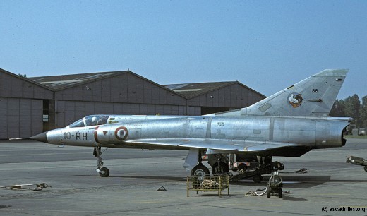 Un IIIC du 2/10, vu ici en 1977 et taggé par le 314 Sqn néerlandais