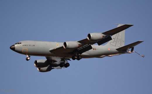 Le KC-135R 62-3525, C/N 18508, avec son immatriculation 93-CN