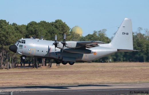 Un C-130 belge du 11è Wing de Melsbreok