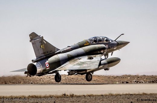 Entre 6 et 8 Mirage 2000 en Jordanie pendant 20 mois