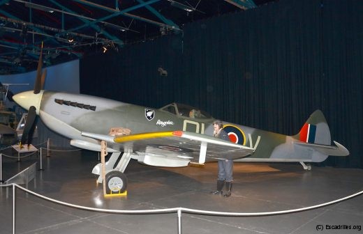 Le prestigieux Spitfire fait évidemment partie de la collection du RNZAF Museum