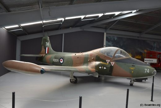 Un des 16 Strikemaster Mk88 employés par la RNZAF