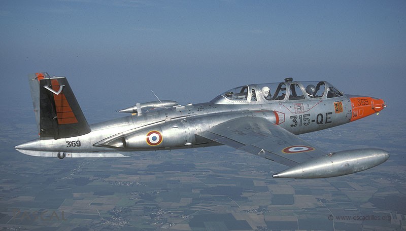 Papy Fouga fit de la résistance à Cognac jusqu'en 1996 à l'Escadron de Formation des Instructeurs Pilotes (photo Pascal Schwarz)